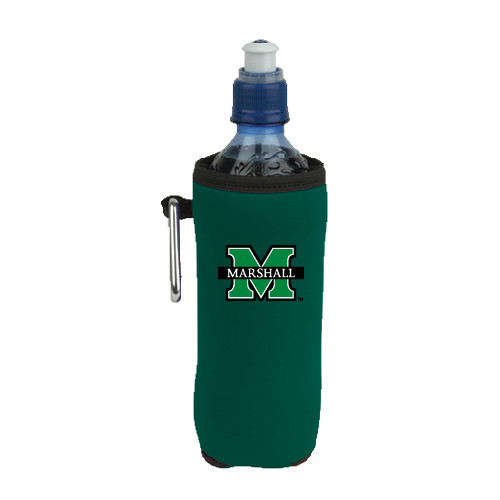 Drinkware on the Go: Collapsible Green Bottle Koozie - M-Marshall