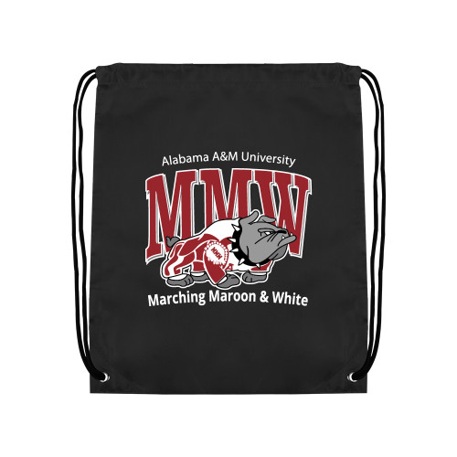  Black Drawstring Backpack - Official Artwork 1