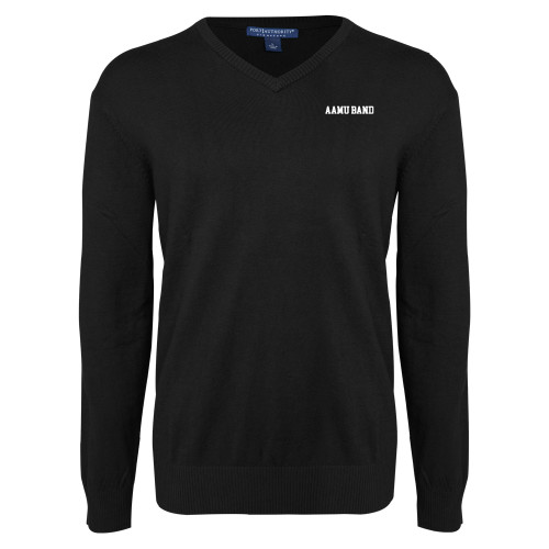  Black VNeck Sweater - AAMU Band