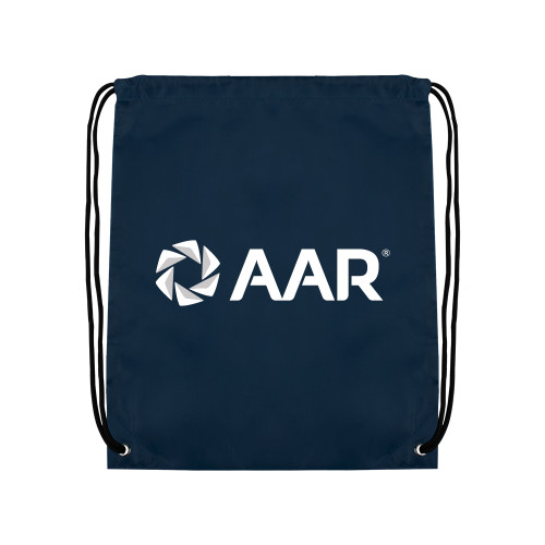 Navy Drawstring Backpack-AAR
