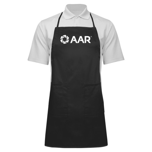 Full Length Black Apron-AAR