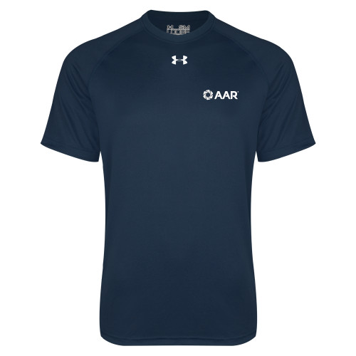 Under Armour Navy Tech Tee-AAR