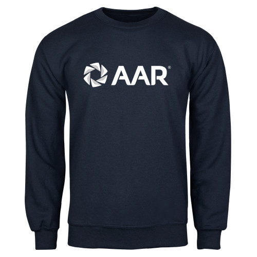 Navy Fleece Crew-AAR