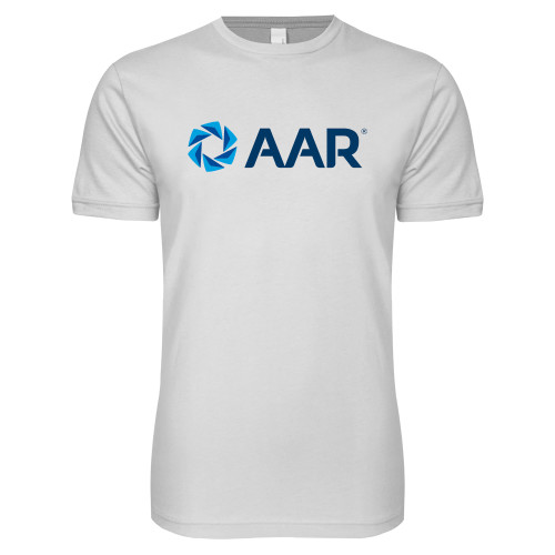 Next Level White SoftStyle T Shirt-AAR