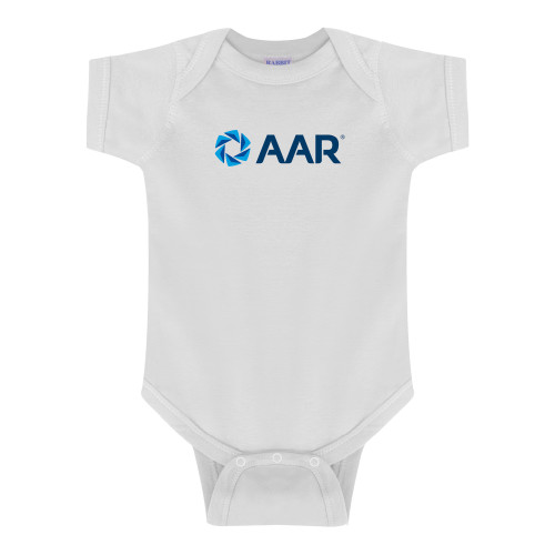 White Infant Onesie-AAR