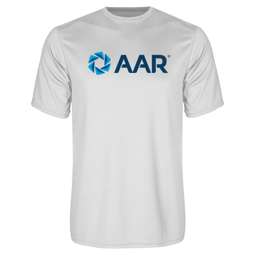 White Performance Tee-AAR