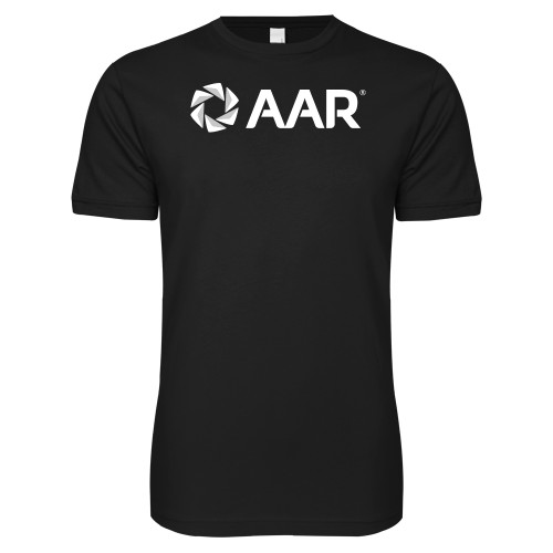 Next Level Black SoftStyle T Shirt-AAR