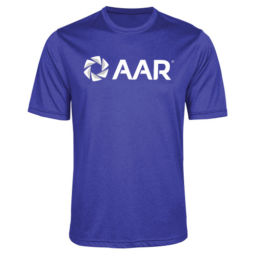 Royal Heather Performance Contender Tee-AAR