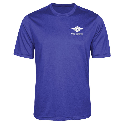 Royal Heather Performance Contender Tee-Veteran Resource Group