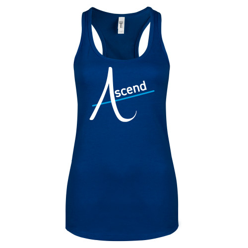 Next Level Racerback Tank Royal-Ascend