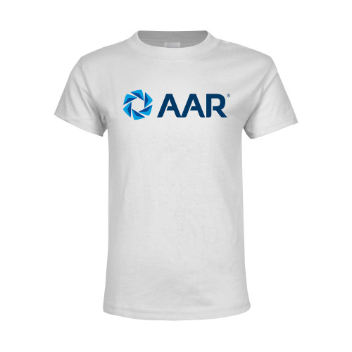 Youth White T Shirt-AAR