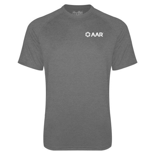 Under Armour Carbon Heather Tech Tee-AAR