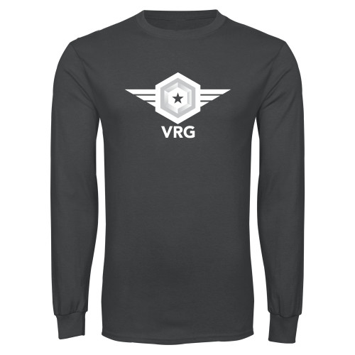 Charcoal Long Sleeve T Shirt-VRG
