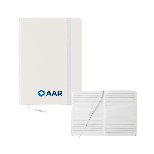 5x7 White Hard Cover Journal-AAR