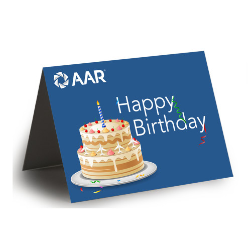 Happy Birthday Card Version 1 w/Blank Env.-