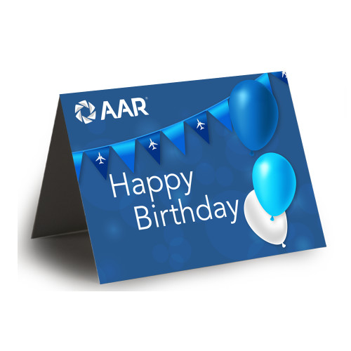 Happy Birthday Card Version 2 w/Blank Env.-