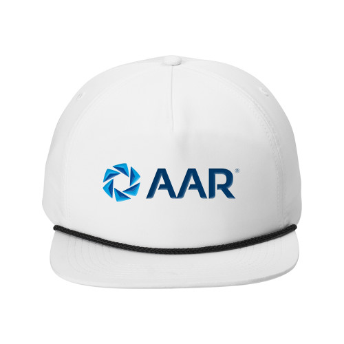 Retro White/Black Rope Cap-AAR