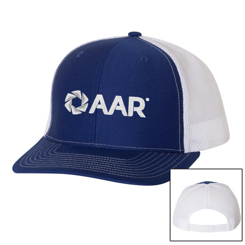 Richardson Royal/White Trucker Hat-AAR
