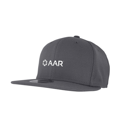 New Era Charcoal Diamond Era 9Fifty Snapback Hat-AAR