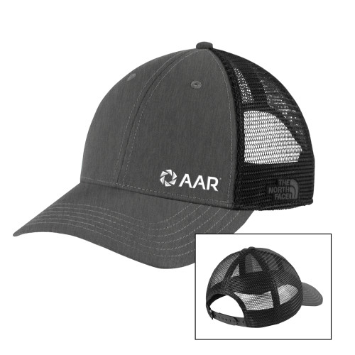 The North Face Grey Heather/Black Ultimate Trucker Hat-AAR