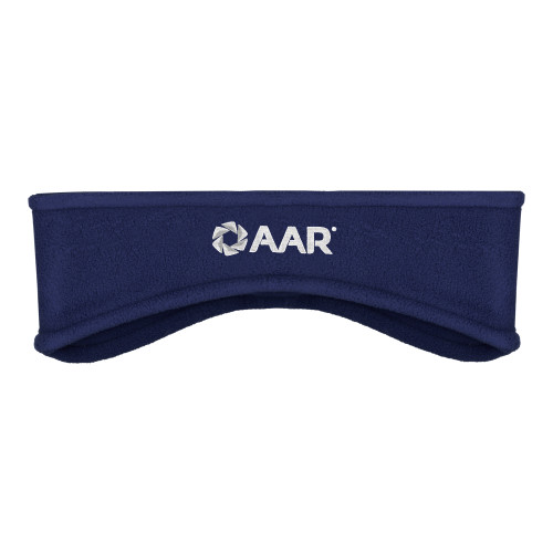 Navy Stretch Fleece Headband-AAR