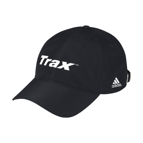 Adidas Black Performance Slouch Hat-Trax Wordmark