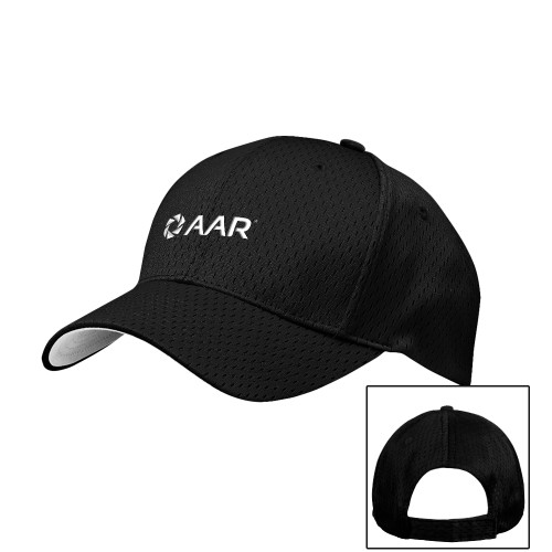 Black Pro Mesh Structured Hat-AAR