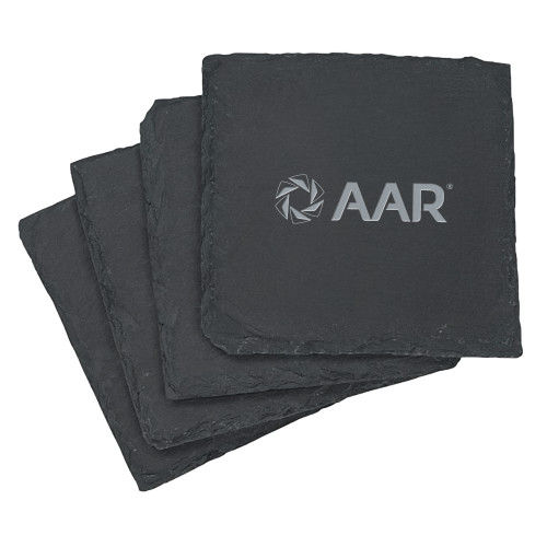 Slate Coaster Set-AAR Engraved