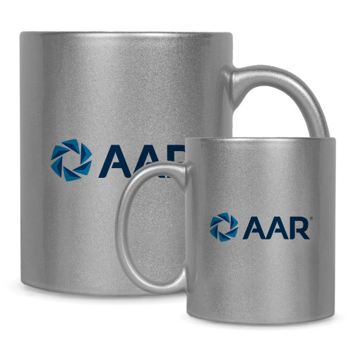 Full Color Silver Metallic Mug 11oz-AAR
