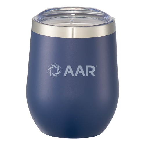 Corzo Vacuum Insulated Navy Cup 12oz-AAR Engraved