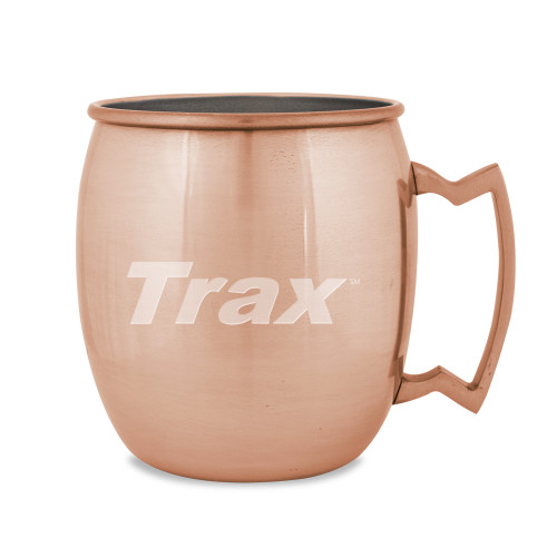 Copper Mug 16oz-Trax Wordmark Engraved