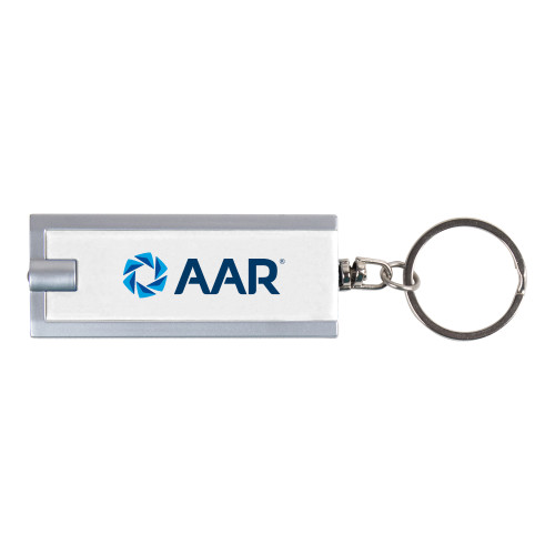 Turbo White Flashlight Key Holder-AAR