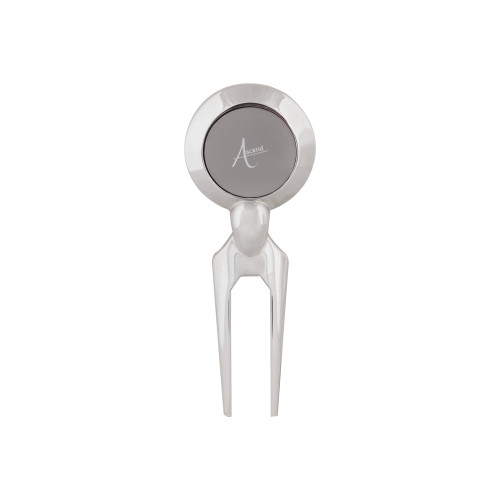 Silver Divot Tool/Ball Marker-Ascend