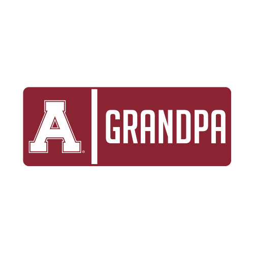 Small Decal-Alma College Grandpa