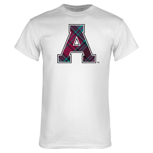 White T Shirt-Alma College Athletic A