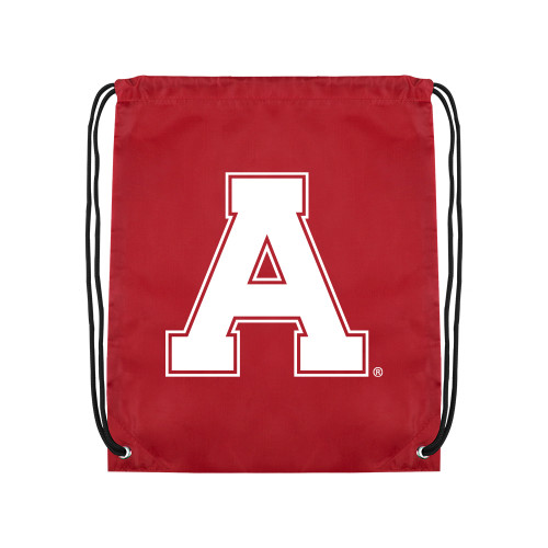 Cardinal Drawstring Backpack-Alma College Athletic A