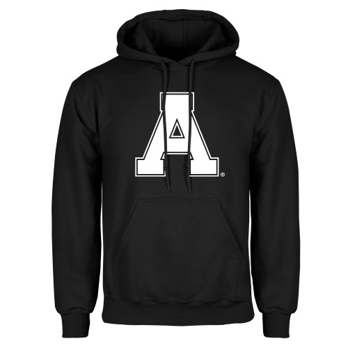 Black Fleece Hoodie-Alma College Athletic A