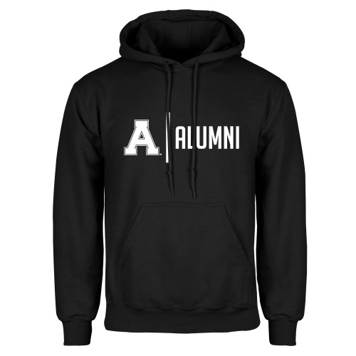 Black Fleece Hoodie-Alma College Alumni