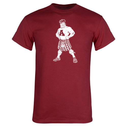 Cardinal T Shirt-Alma College Full Mascot