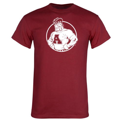 Cardinal T Shirt-Alma College Mascot Head