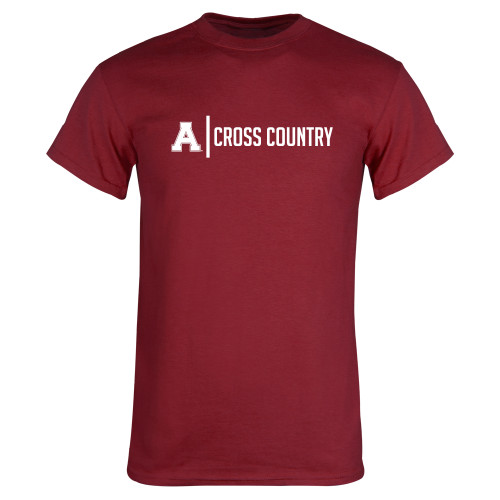 Cardinal T Shirt-Alma College Cross Country