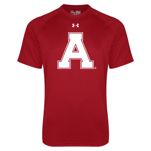 Under Armour Cardinal Tech Tee-Alma College Athletic A