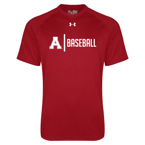 Under Armour Cardinal Tech Tee-Alma College Baseball