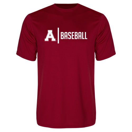 Cardinal Performance Tee-Alma College Baseball