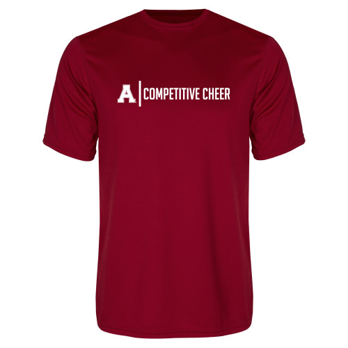 Cardinal Performance Tee-Alma College Competitive Cheer