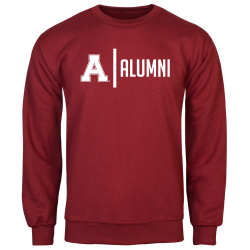 Cardinal Fleece Crew-Alma College Alumni