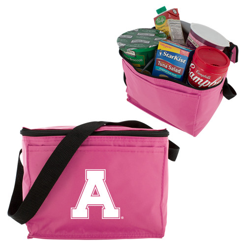 Six Pack Pink Cooler-Alma College Athletic A