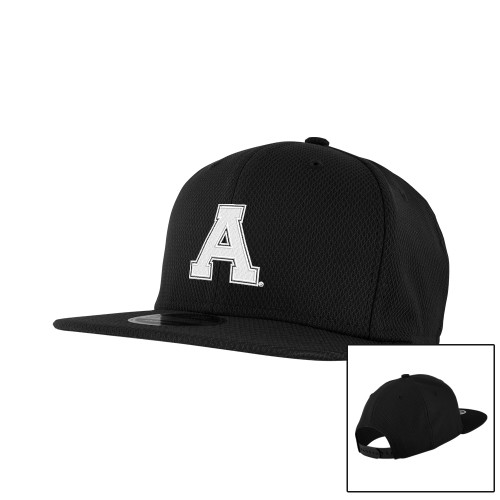 New Era Black Diamond Era 9Fifty Snapback Hat-Alma College Athletic A