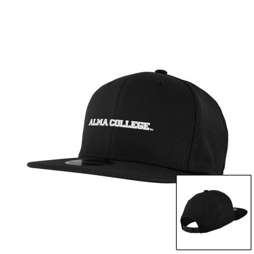 New Era Black Diamond Era 9Fifty Snapback Hat-Alma College Wordmark