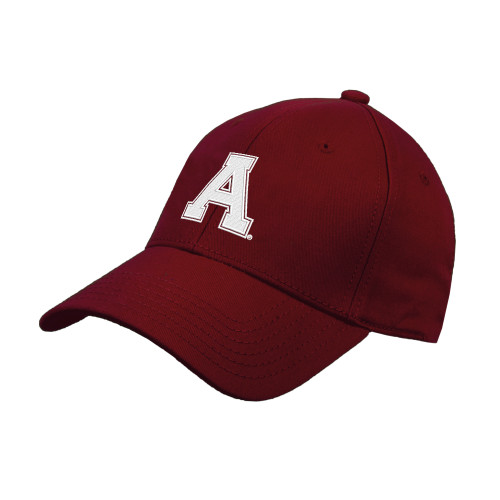 Cardinal Structured Adjustable Pro Style Hat-Alma College Athletic A